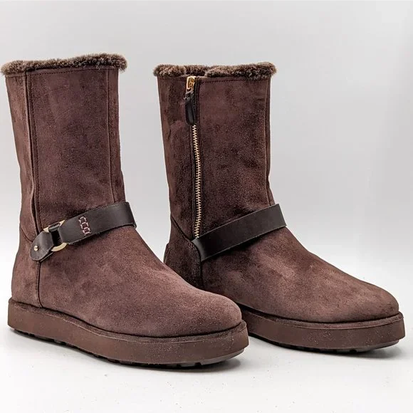 UGG Shoes Ugg Women Classic Berge Short Dark Roast 17521 Suede